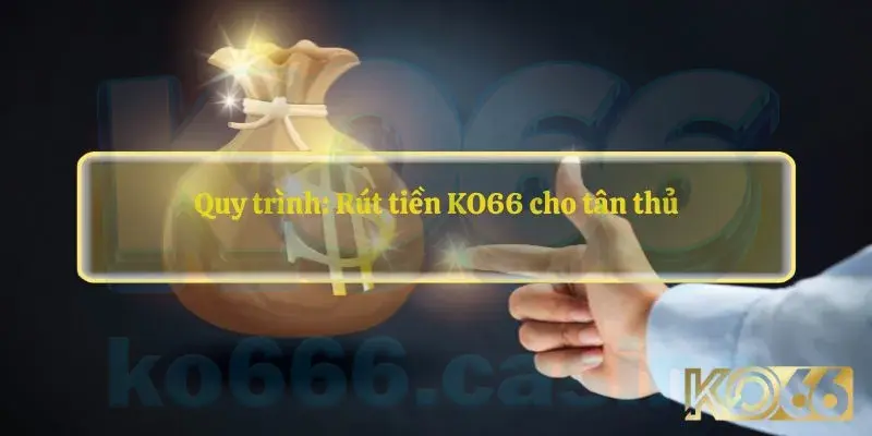 quy trình rút tiền cho tân thủ